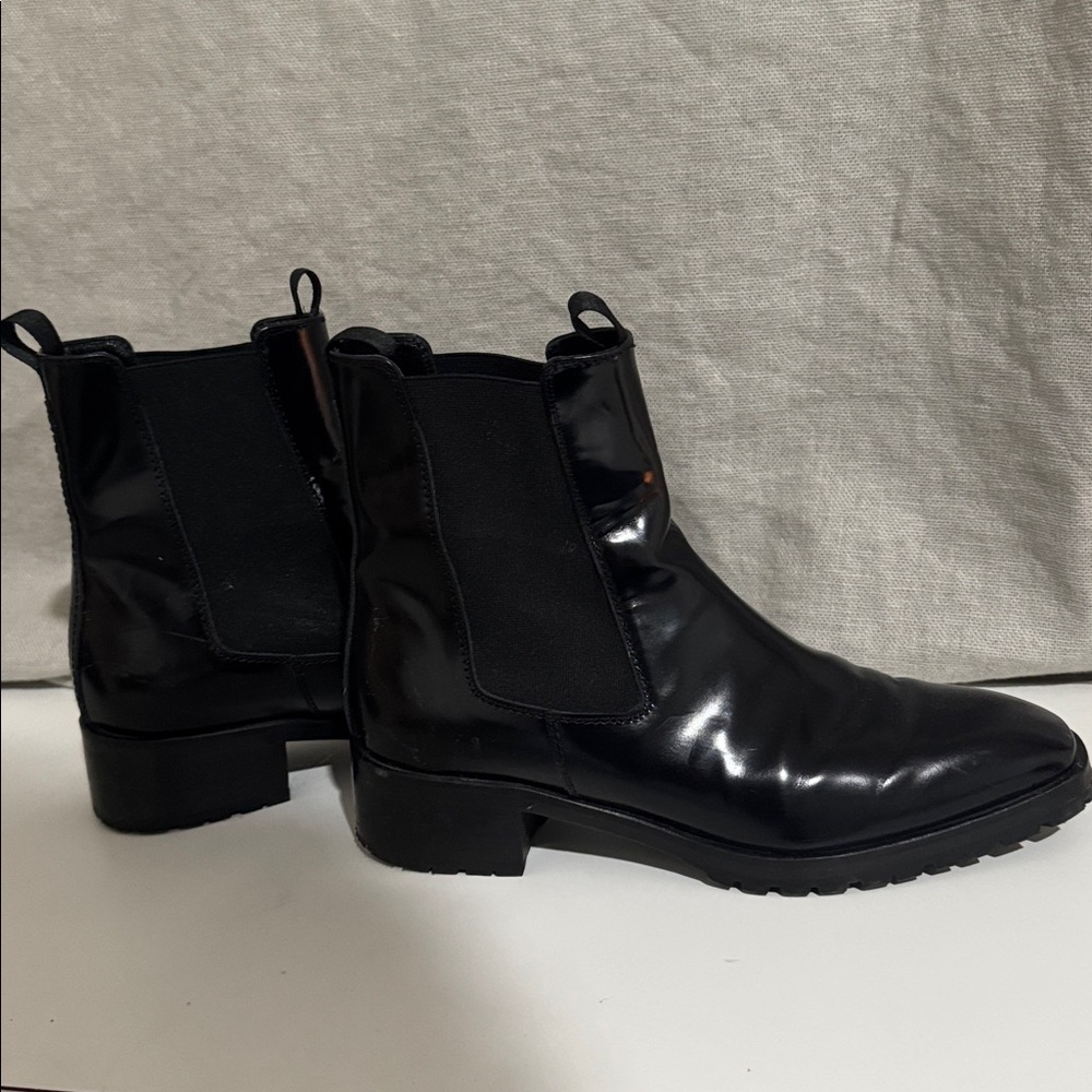 Aeyde Black Chelsea Boots - Picture 3 of 5